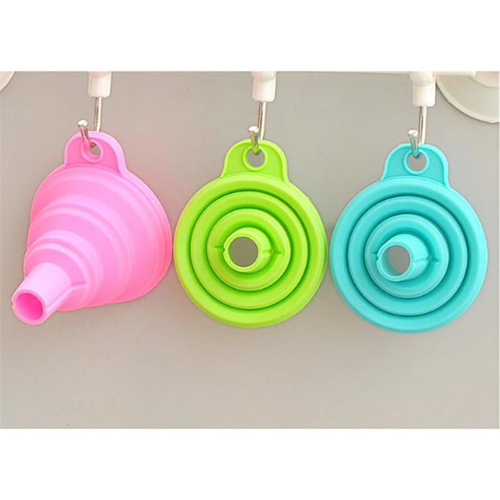 Collapsible/Foldable Silicone Funnel | Viskana