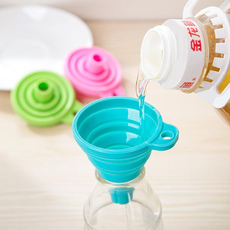 Collapsible/Foldable Silicone Funnel | Viskana