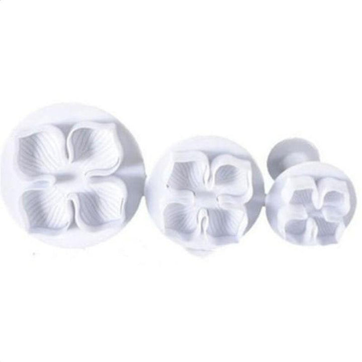 3 Piece Set - Flower Shape Pastry Decorating Tools Viskana