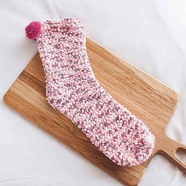 PomPom - Speckled Cupcake Socks Viskana