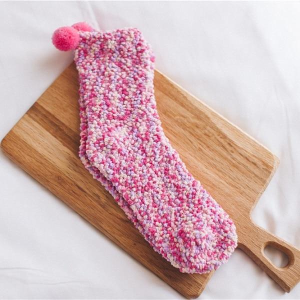 PomPom - Speckled Cupcake Socks Viskana