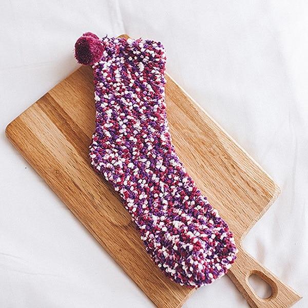PomPom - Speckled Cupcake Socks Viskana