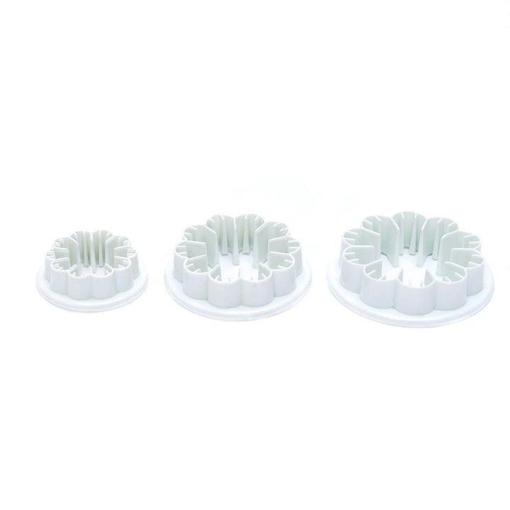 3 Piece Set - Flower Shape Pastry Decorating Tools Viskana
