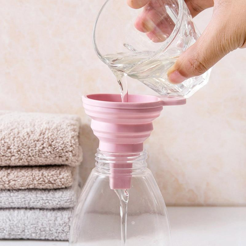 Collapsible Silicone Kitchen Funnel | Viskana
