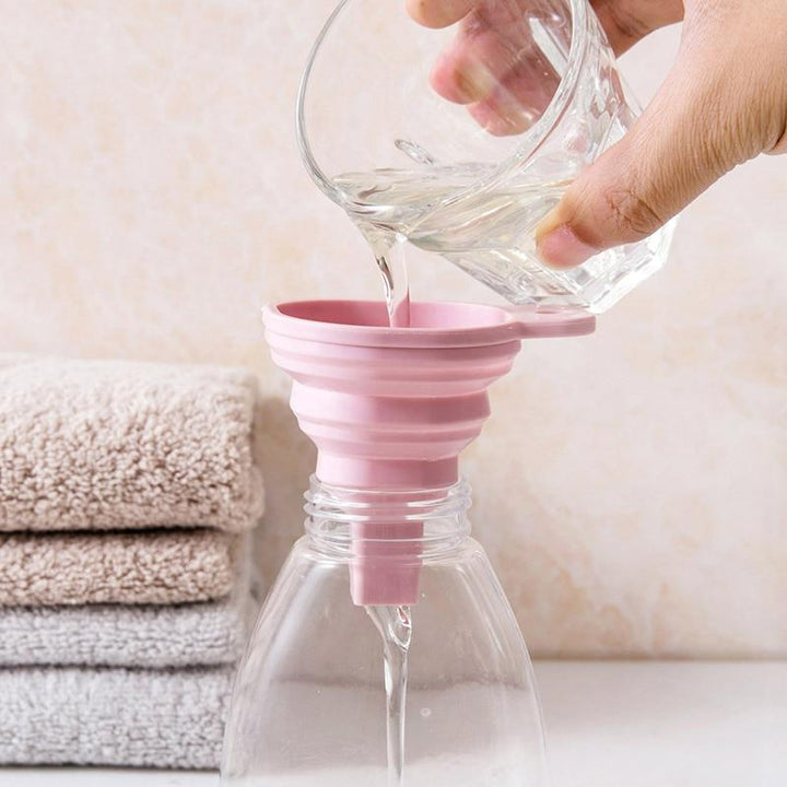 Collapsible Silicone Kitchen Funnel | Viskana