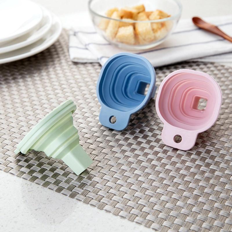Collapsible Silicone Kitchen Funnel | Viskana