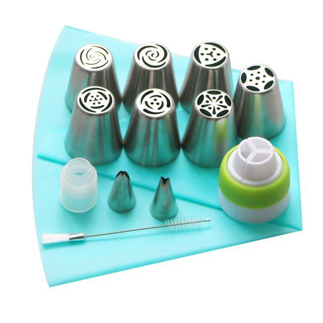 Viskana FloraCake: Flower-Shaped Frosting Nozzles