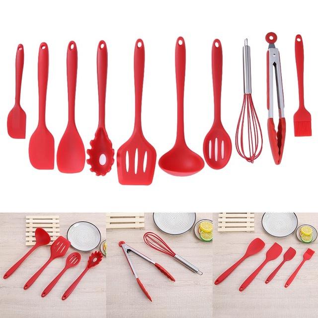 Silicone Kitchen Utensils Set Viskana