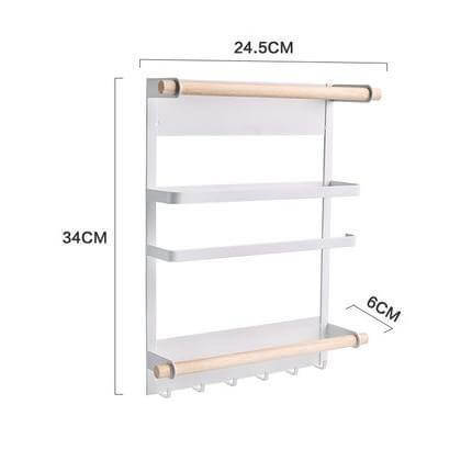 Viskana Magnetic Smart Kitchen Rack Organizer