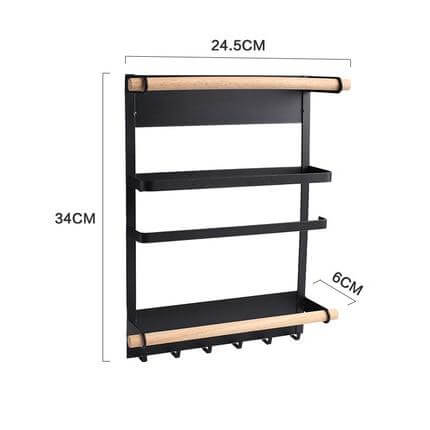 Viskana Magnetic Smart Kitchen Rack Organizer