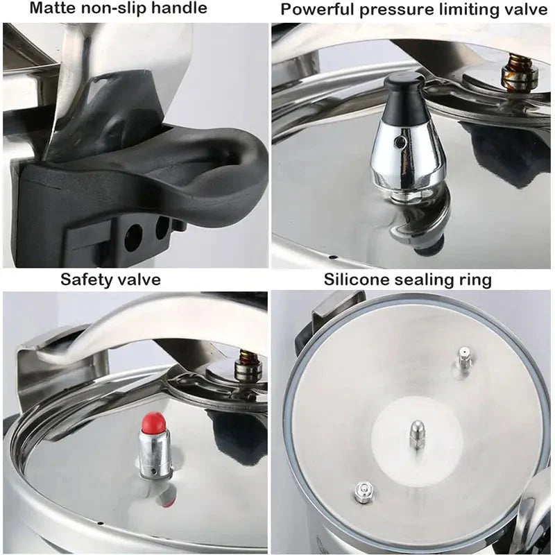 Professional Pressure Cooker Heavy Duty Explosion Proof | Viskana