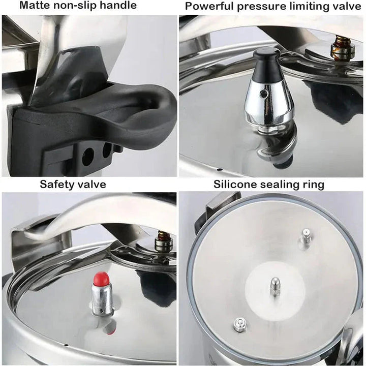 Professional Pressure Cooker Heavy Duty Explosion Proof | Viskana