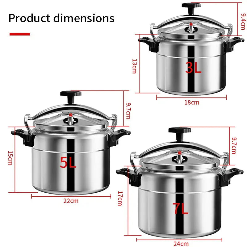 Professional Pressure Cooker Heavy Duty Explosion Proof | Viskana