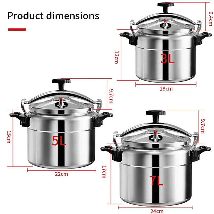 Professional Pressure Cooker Heavy Duty Explosion Proof | Viskana