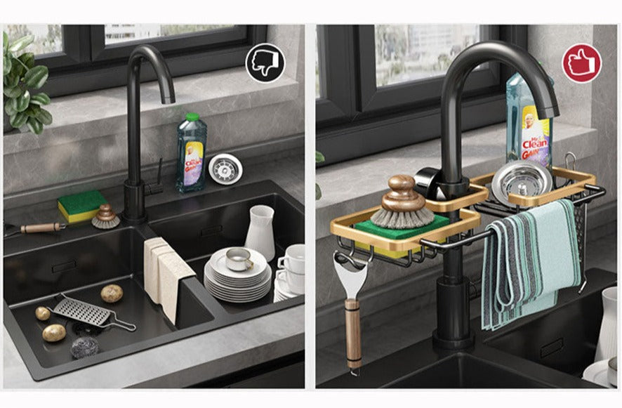 SinkMaster Organizer - Practical Solution for a Tidy Kitchen Viskana
