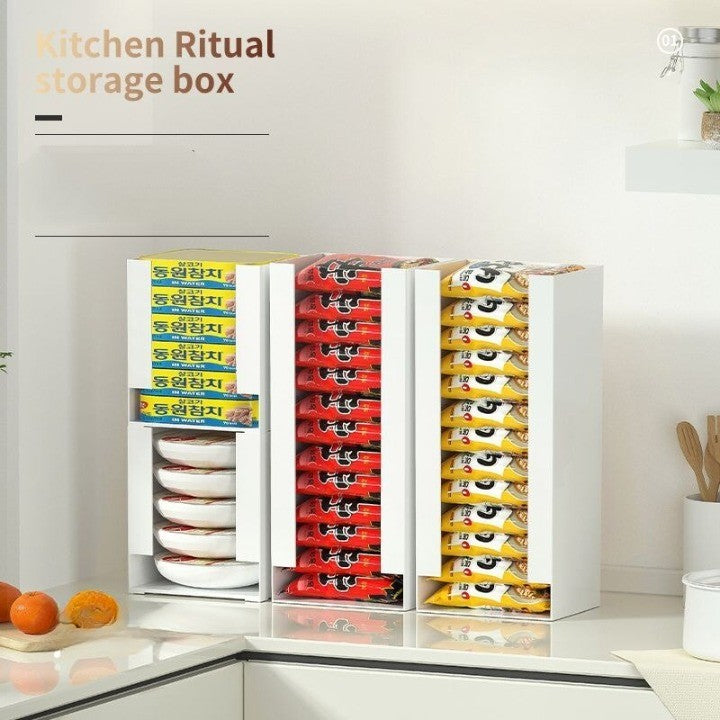 Viskana Tidy Kitchen Snack Storage Box Organizer