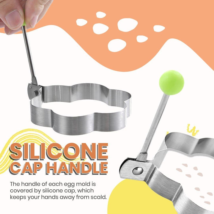 Viskana Set Stainless Steel Egg Shaper