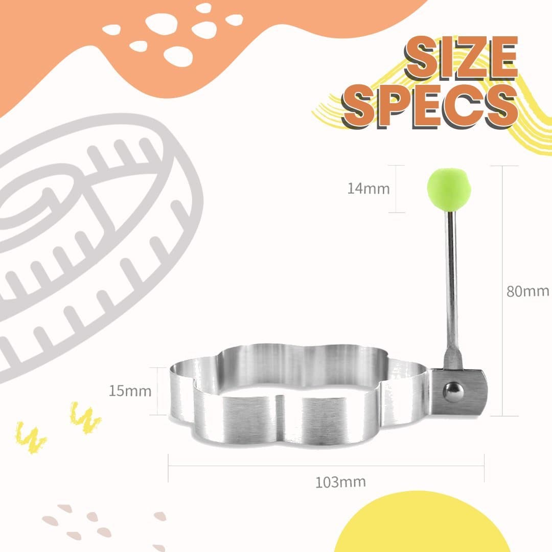 Viskana Set Stainless Steel Egg Shaper