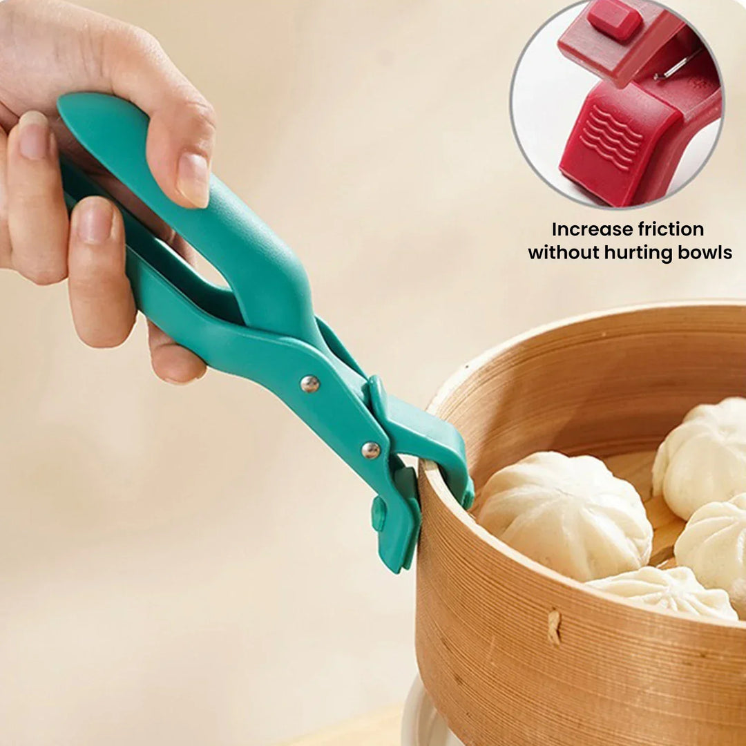 Silicone Anti-Scald Clip Heat Resistant Plate Bowl Lifter Pot Holder Viskana