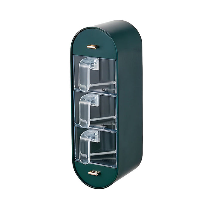 Space-saving spice jar for wall mounting Viskana