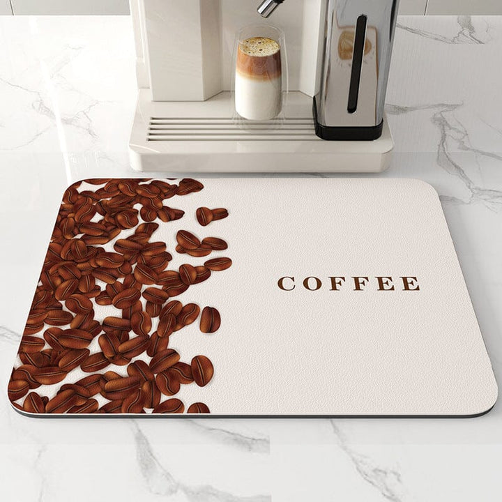 Kitchen Super Absorbent Draining Mat, Quick Dry Dish Coffee Mat Viskana