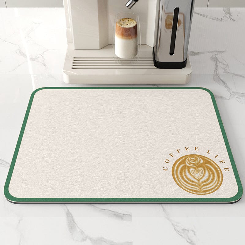 Kitchen Super Absorbent Draining Mat, Quick Dry Dish Coffee Mat Viskana