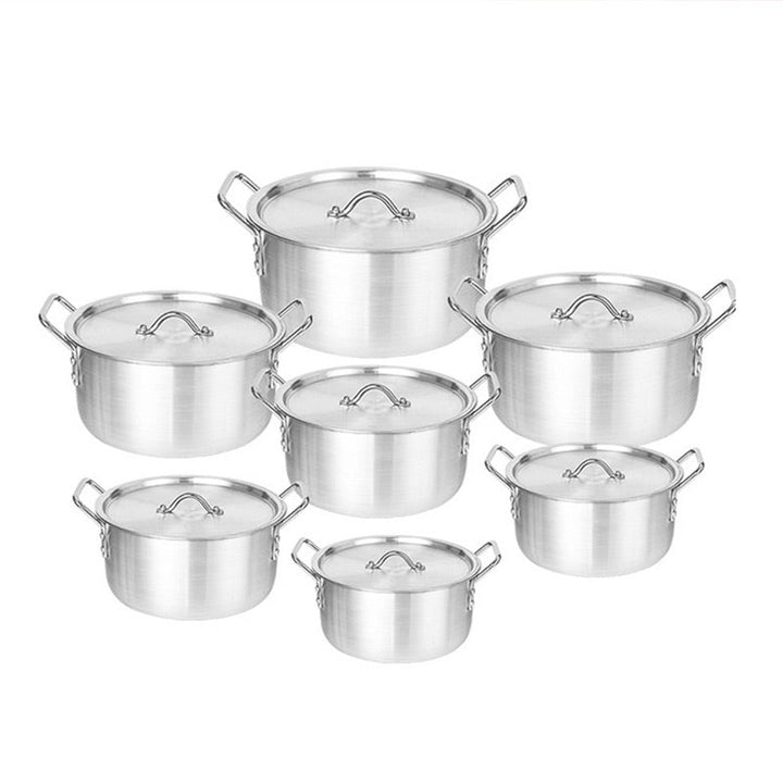 Viskana Aluminum Cookware Stockpot 7-Piece Set