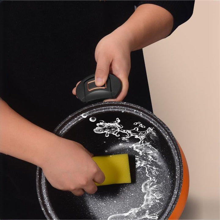 McRib Stone Micro Cooking Pot with Non-Stick Coating | Viskana