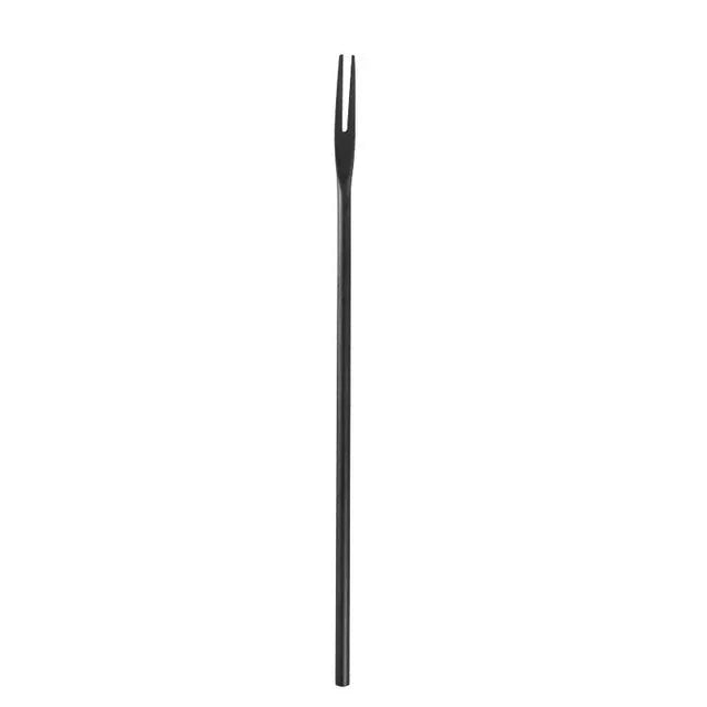 Stainless Steel Fruit Fork For Dessert Cake Snack Forks Tableware Viskana