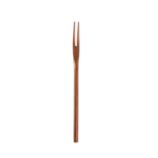Stainless Steel Fruit Fork For Dessert Cake Snack Forks Tableware Viskana