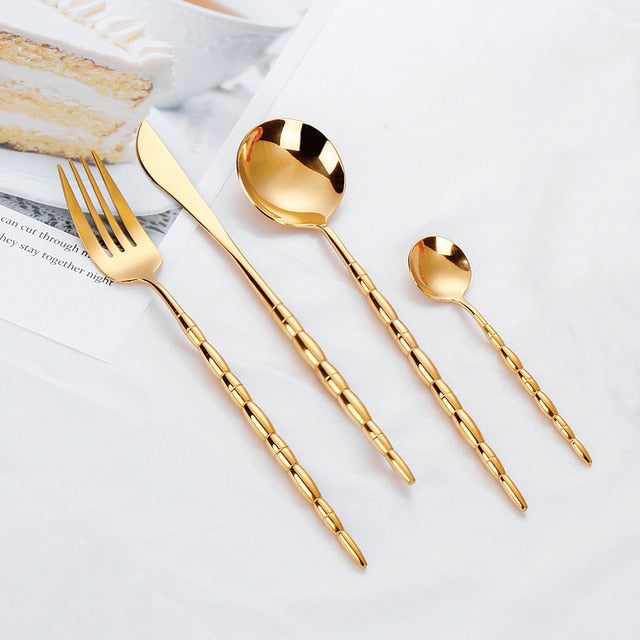 Tableware Stainless Steel Cutlery Set For Home Kitchen Utensils Viskana
