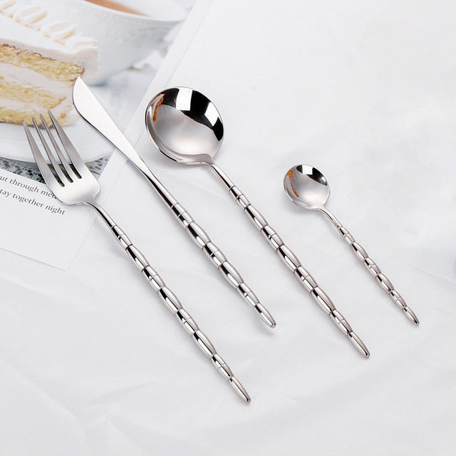 Tableware Stainless Steel Cutlery Set For Home Kitchen Utensils Viskana