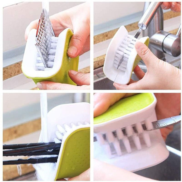 Viskana U-Shaped Knife and Cutlery Cleaner Brush