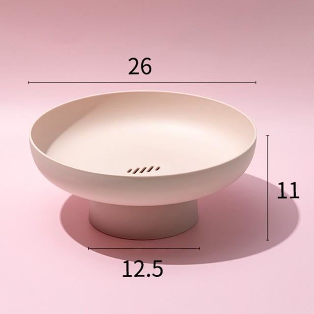 Viskana Pastel colored fruit tray
