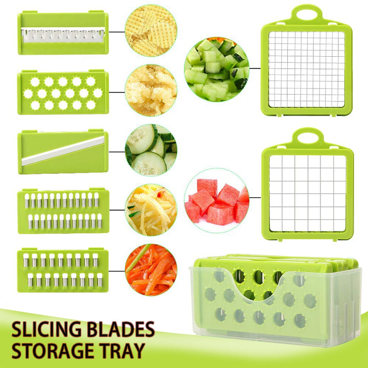 GT-Chopper 7-in-1 Vegetable & Fruit Slicer Dicer | Viskana